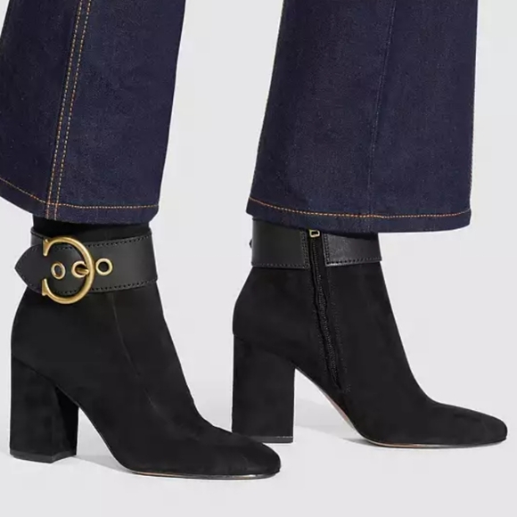 💫COACH: Dara "C" Buckle Booties - Picture 3 of 12